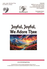 Joyful, Joyful, We Adore Thee SATB choral sheet music cover